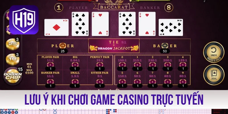 Lưu ý khi chơi game casino trực tuyến tránh lừa đảo