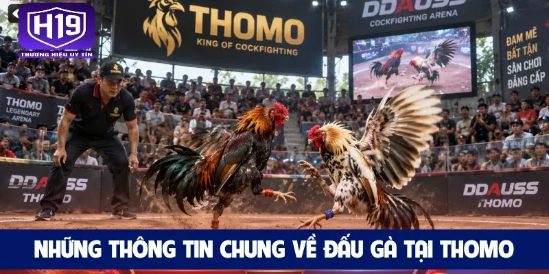 Những thông tin chung về đấu gà tại Thomo